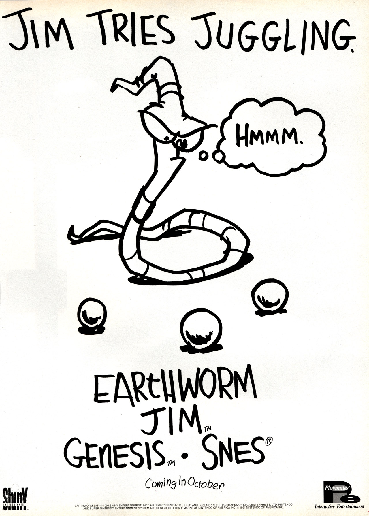 The first of many ads we’ll feature on this game, given its heavy marketing campaign; Click on the image for the full size ad Earthworm Jim was the first game […]