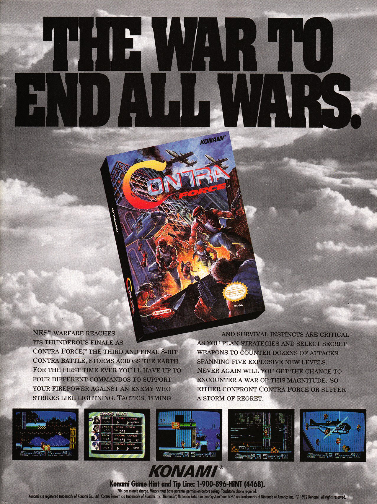 One of a handful of Contra games not released here. Contra Force is the third and final game in the series released for the NES. It was originally scheduled to […]
