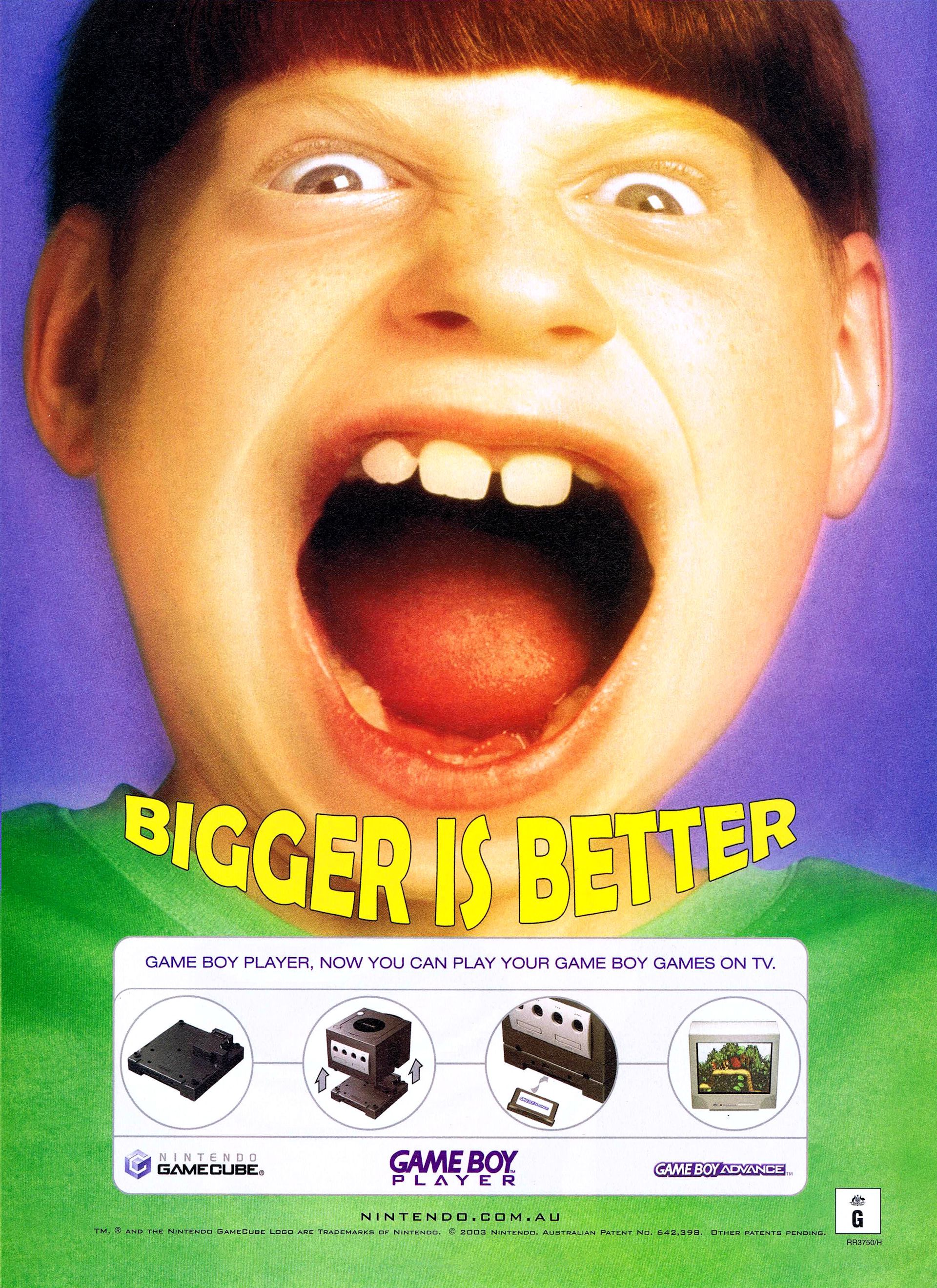 Nintendo Australia didn’t advertise much in the GameCube era, but even when they did, it was positively awful. Behold. The Game Boy Player was an attachment for your GameCube which […]