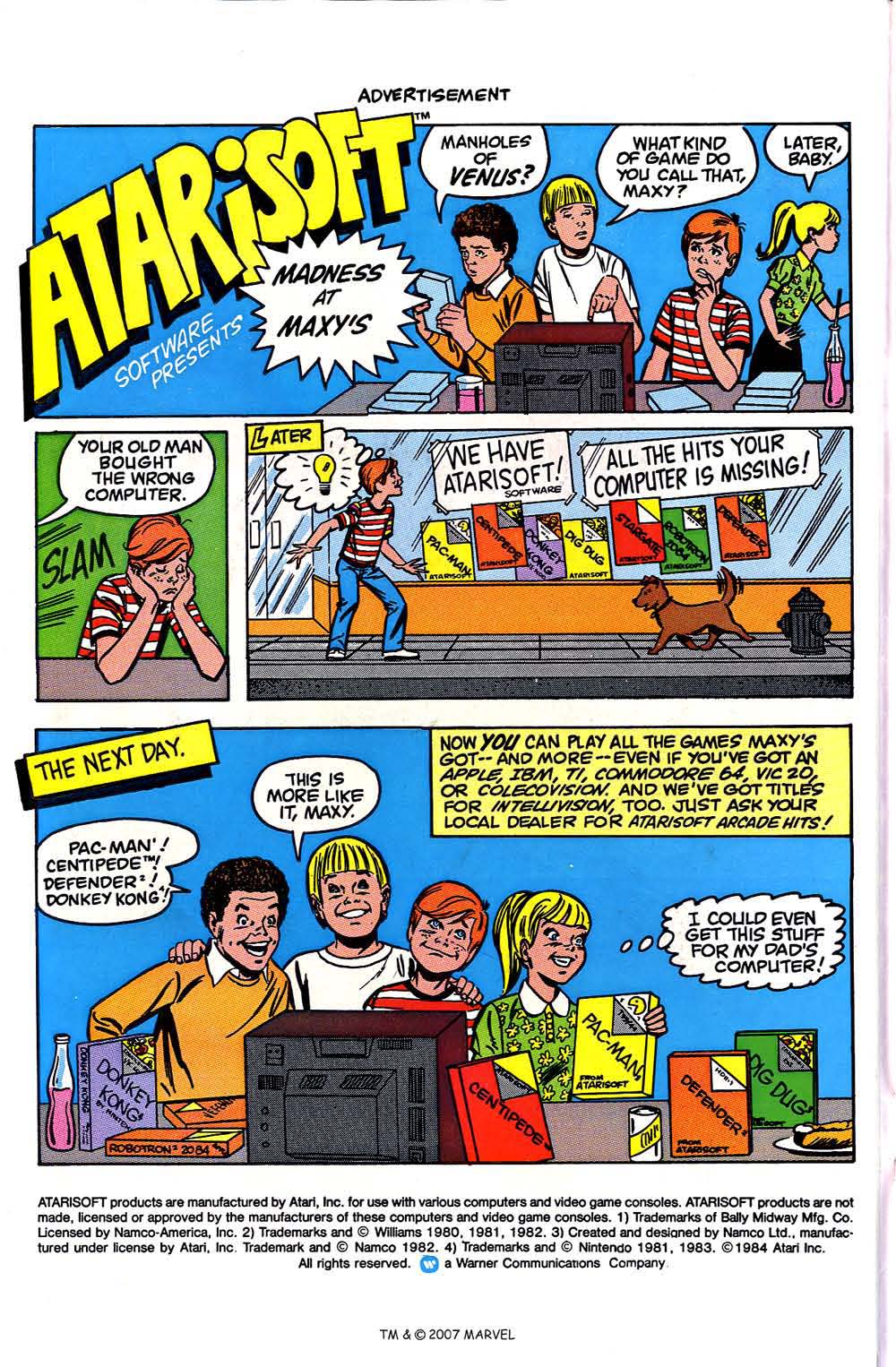 Chicks will ditch you if you don’t have the right computer, 80s kid. Atarisoft was a publishing label utilised by Atari to publish various arcade hits to a range of […]