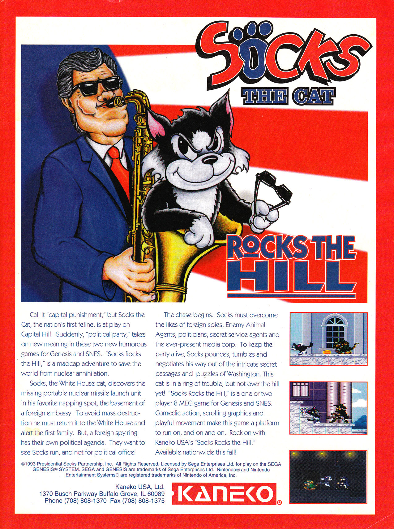 Not the type of pussy we tend to associate with the Clinton administration. Socks the Cat Rocks the Hill was an ultimately unreleased video game starring Socks, the Clinton family […]