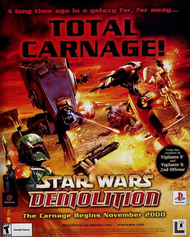 This really happened. From the Phantom Menace onward, the quality control on Star Wars games was severely loosened, and we were treated to games like this. Based on the Vigilante […]