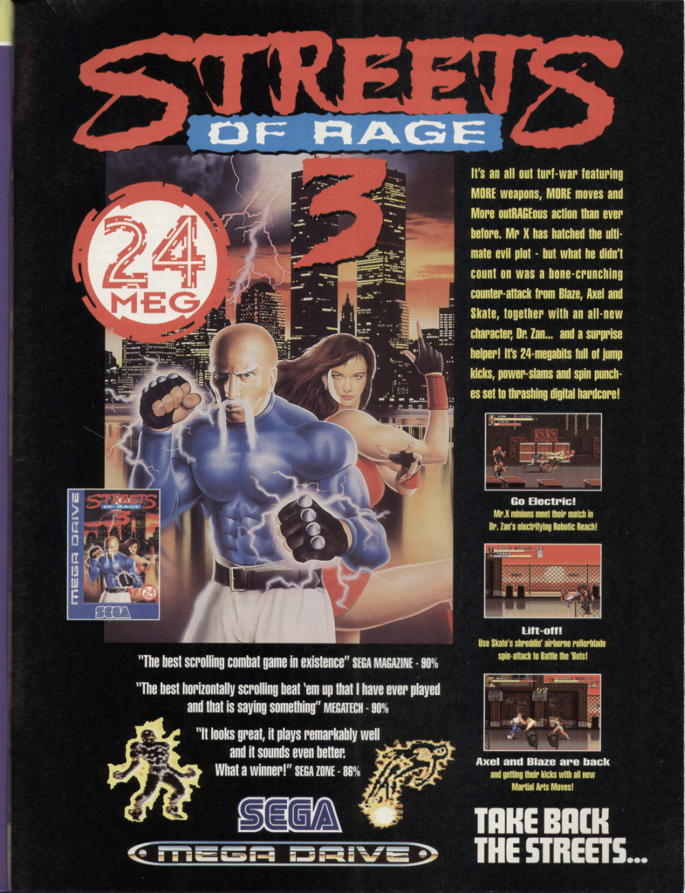 The series’ weakest link. Streets of Rage 3 is the third and final game (so far) in Sega’s smashing beat ’em up series. Despite packing the same stellar gameplay as […]