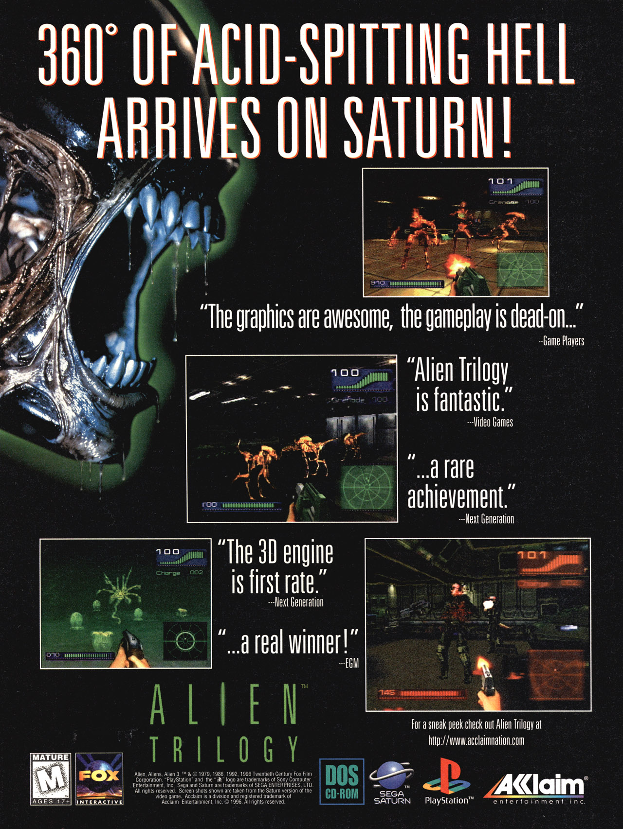 The bitch is back! Alien Trilogy was an early 3D era first person shooter developed by Probe Software for Acclaim. The notion of it being based on a trilogy is […]