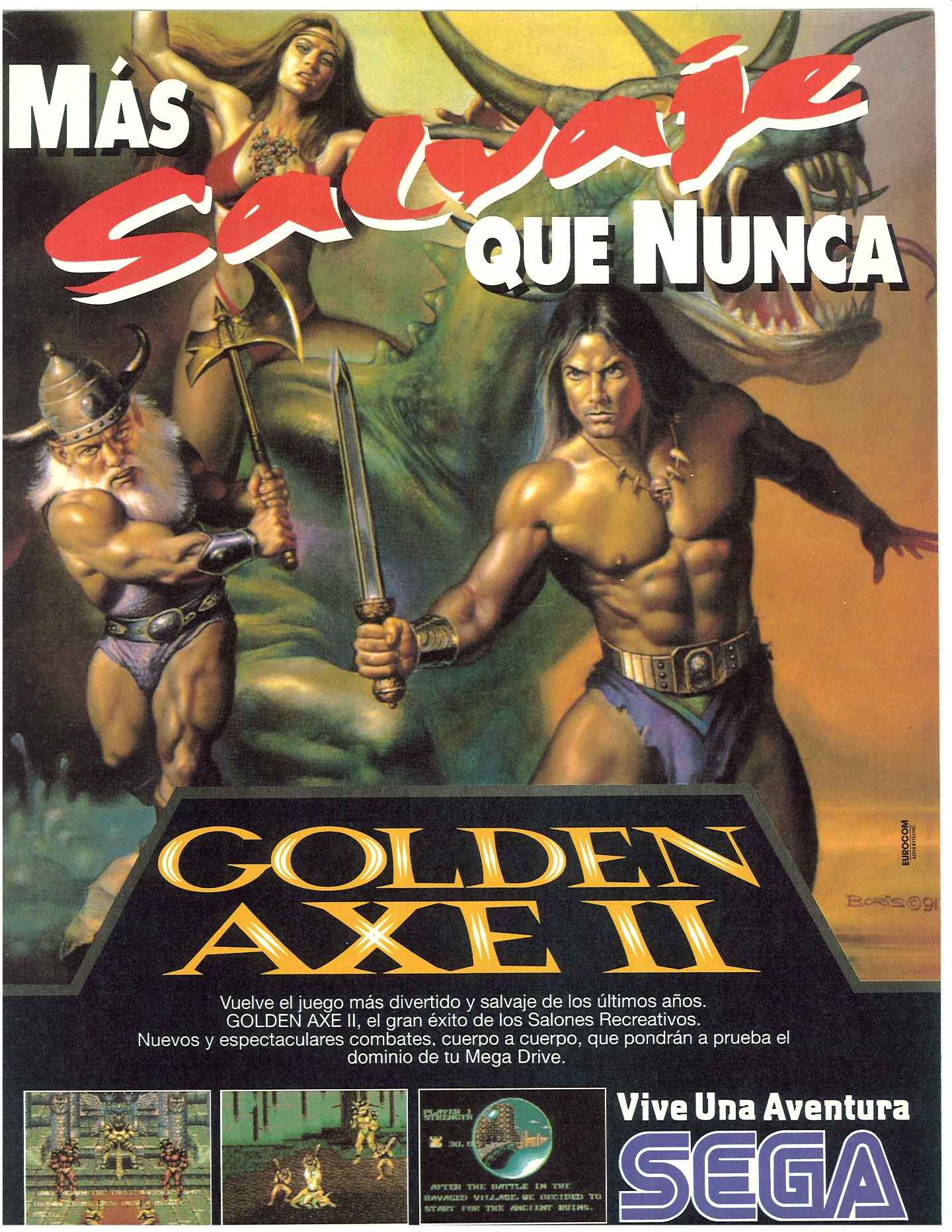 It’s been a while since we’ve had a foreign language ad on here, so here you go. Golden Axe II was the Mega Drive exclusive sequel to Golden Axe. Unlike […]