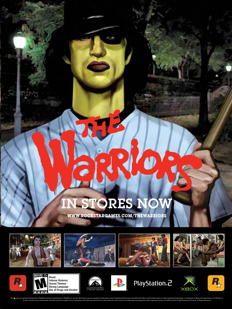 warriors video game