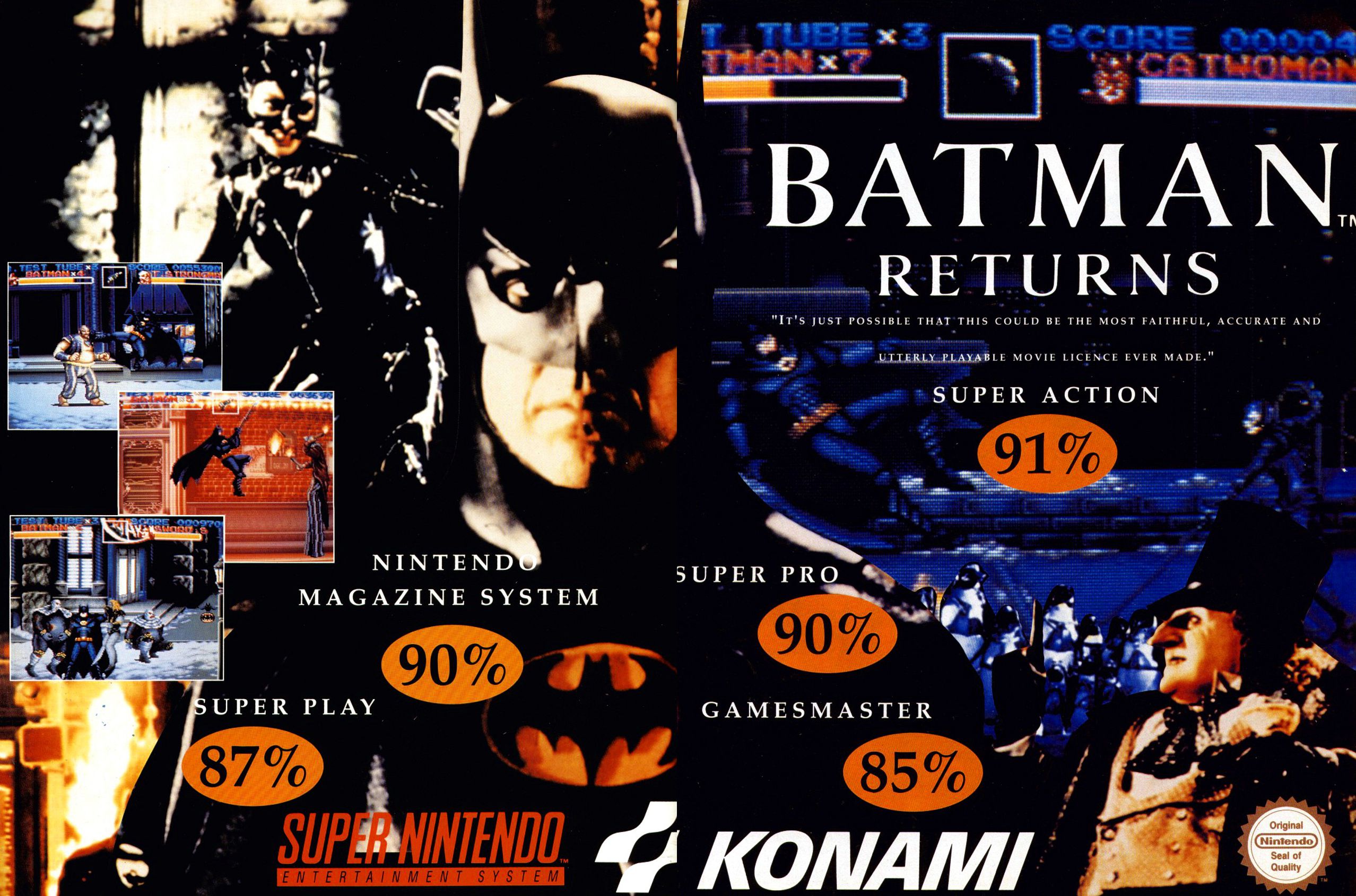 Video Game Ad of the Day: Batman Returns - Retro Gaming Australia
