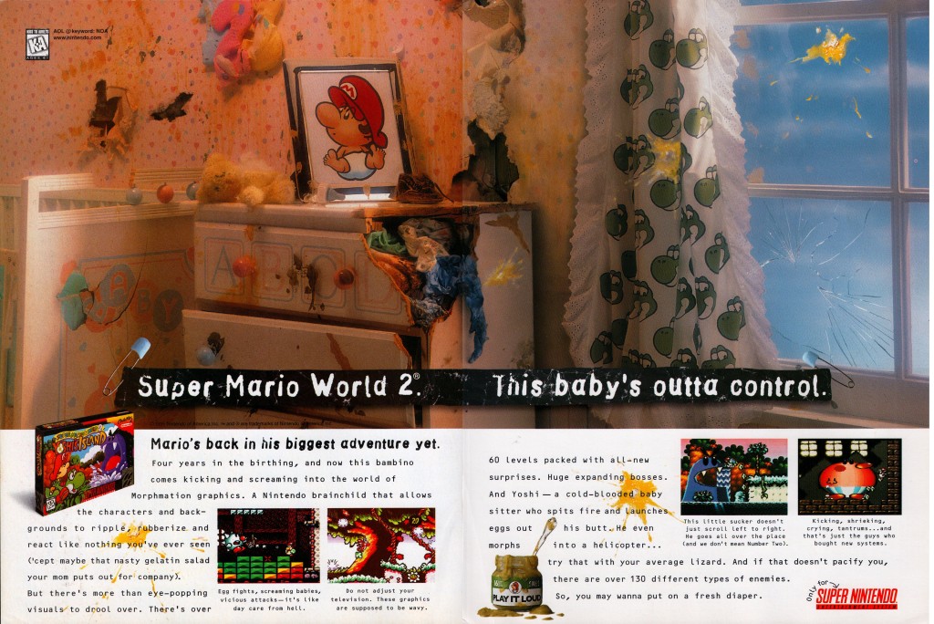 Super Mario World 2 Yoshi's Island-1