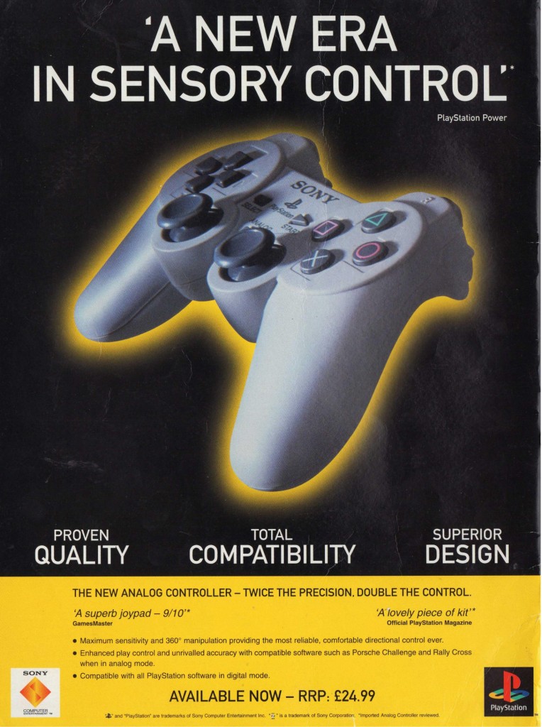 PlayStation Analog Controller UK